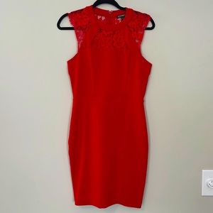 Express Red Mini Dress